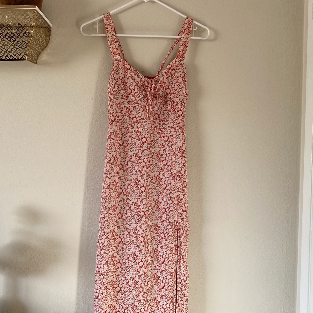 Floral midi dress